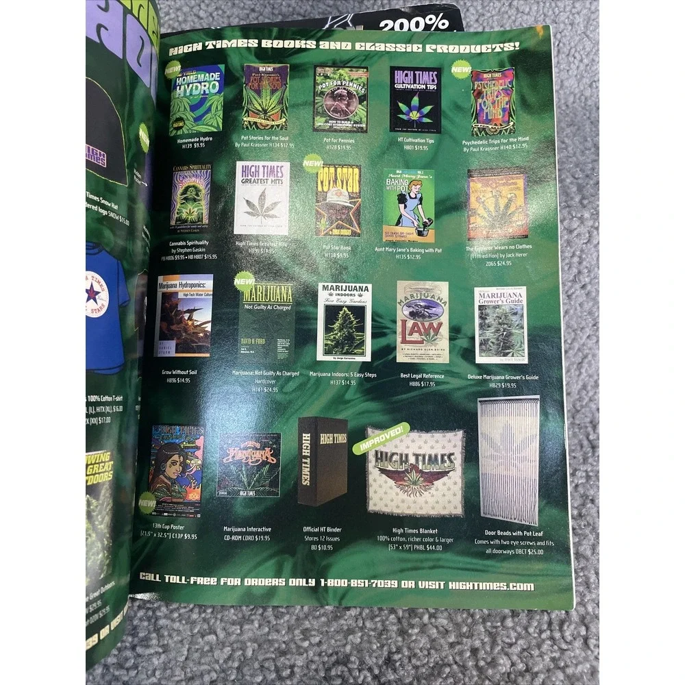 High Times Magazine Build Your Own Micro‎ Garden (August 2001)